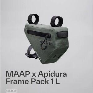 MAAP x Apidura Frame Pack 1L Loam